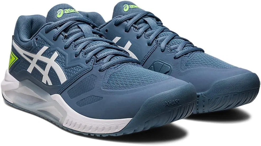Кроссовки теннисные ASICS Gel-Challenger 13, Steel Blue/White — фото 2