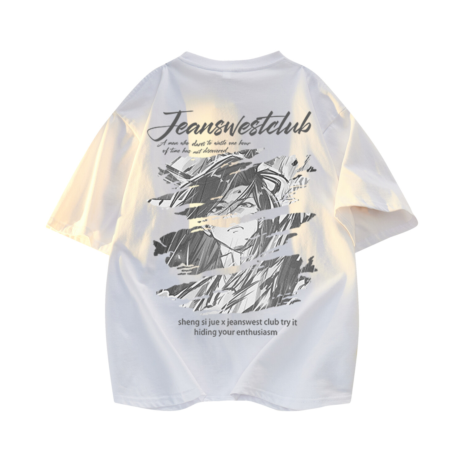 

Футболка унисекс Jeanswest Club, голубой