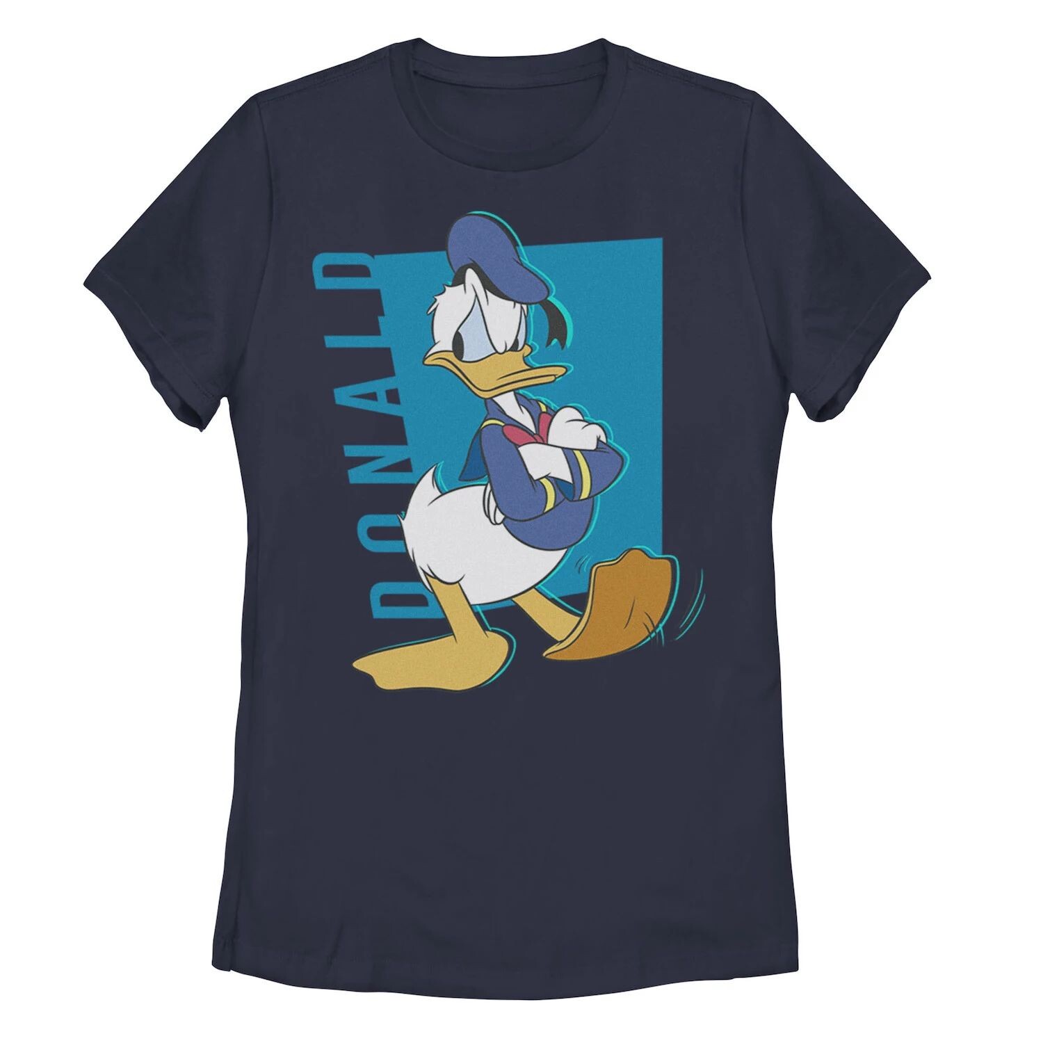 

Футболка Disney's Donald Duck Juniors с рисунком Pop Art Moody Licensed Character