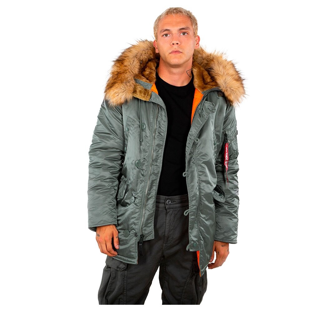 

Пальто Alpha Industries N-3B VF59, зеленый