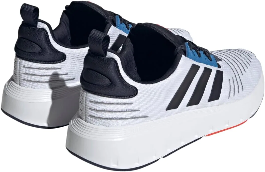 Мужские кроссовки Adidas Swift Run 23 Low (не для футбола), Ftwr White Legend Ink Bright Red — фото 3