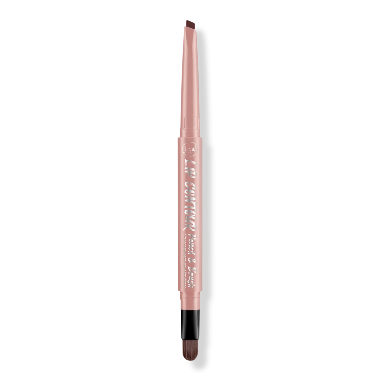 

Карандаш и кисточка для контурирования губ, придающие им объем. J.Cat Beauty, Rich Chocolate