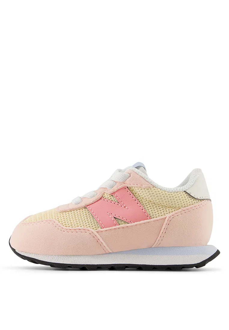 Кроссовки детские, Lifestyle, 237, New Balance, оранжевый/розовый