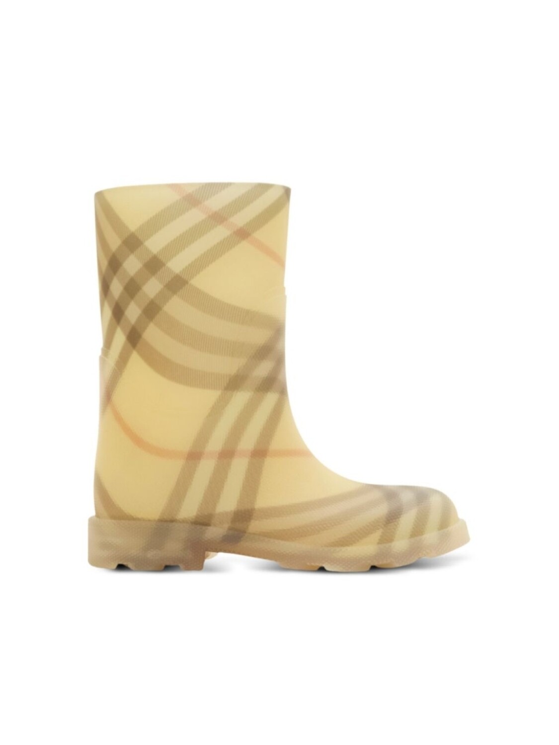 

Болотные сапоги Burberry Kids, желтый