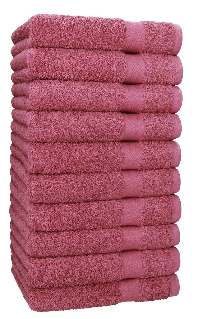 

Полотенца Betz 12 шт. 50х100 см PALERMO 100% хлопок Цвет: абрикос и бирюза Betzshop, розовый