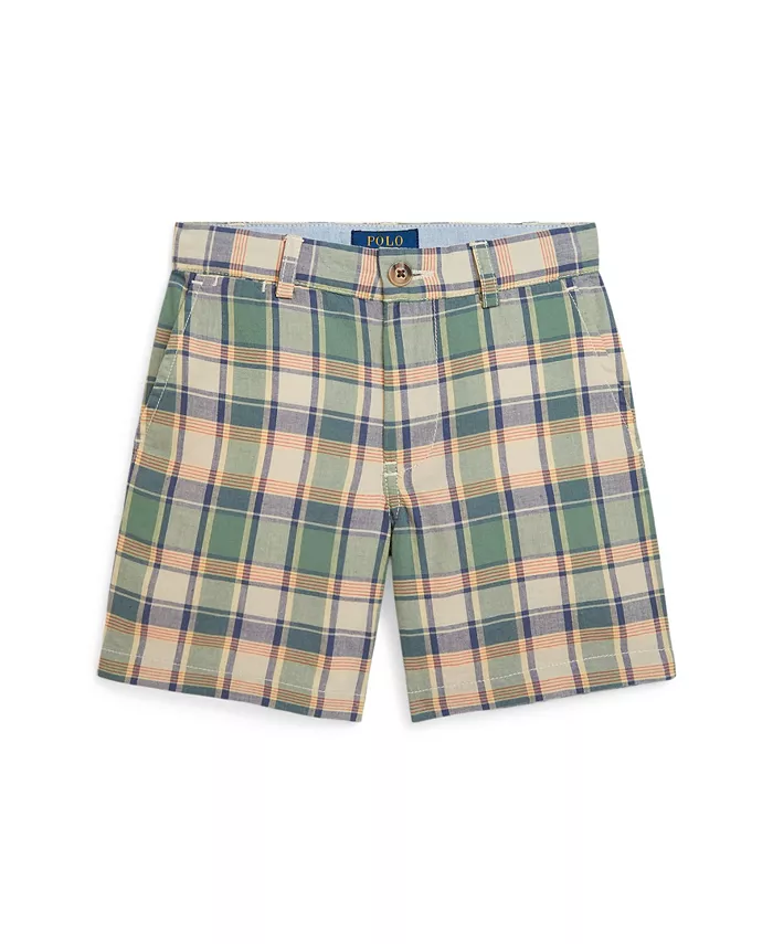 

Шорты Bedford Madras для малышей и мальчиков Polo Ralph Lauren, мультиколор