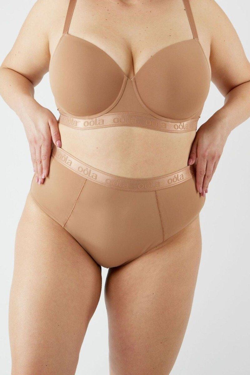 

Трусики Control с высокой талией Oola Lingerie, коричневый
