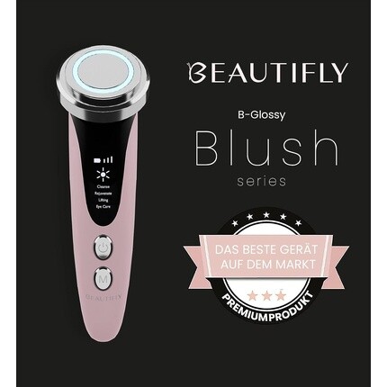 Сыворотка Beautifly — B-Glossy Blush Устройство для мезотерапии Подтяжка лица Антивозрастная светотерапия — фото 3