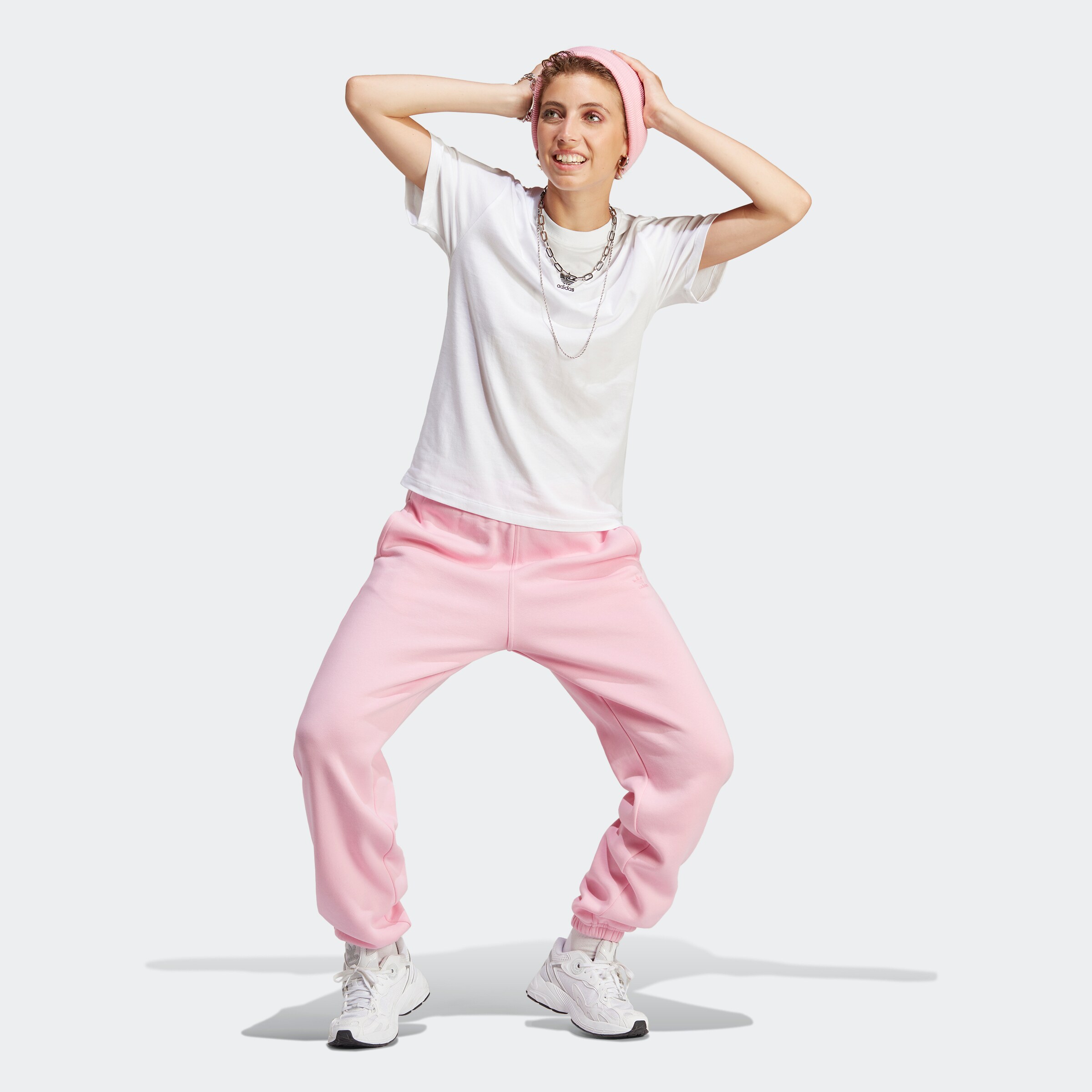 Adidas Originals Футболка 'Adicolor Essentials' в белом цвете — фото 4