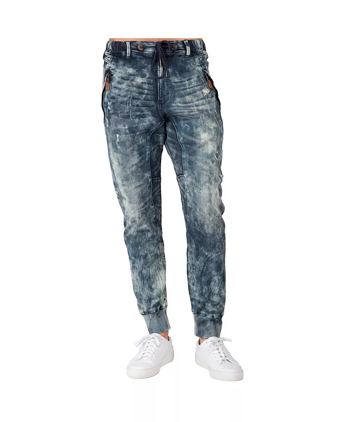 

Мужские джинсы-джоггеры Premium Knit Denim Level 7, синий