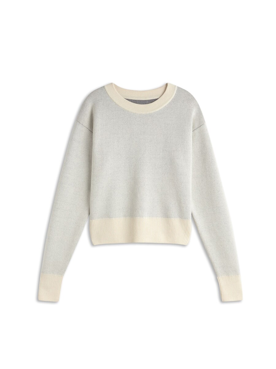 

Свитер Thinking MU Flower Rope, от белого