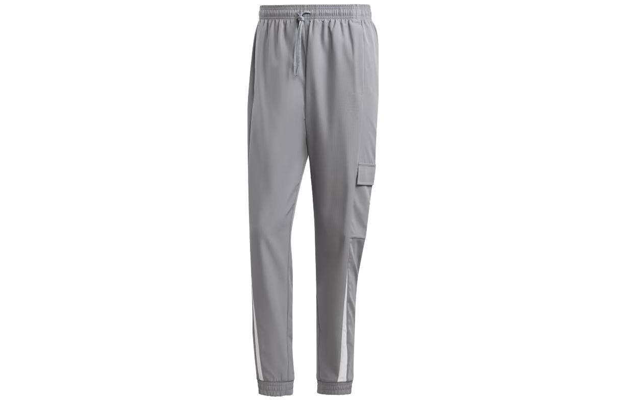 Мужской спортивный костюм Adidas, серо-черный — фото 3