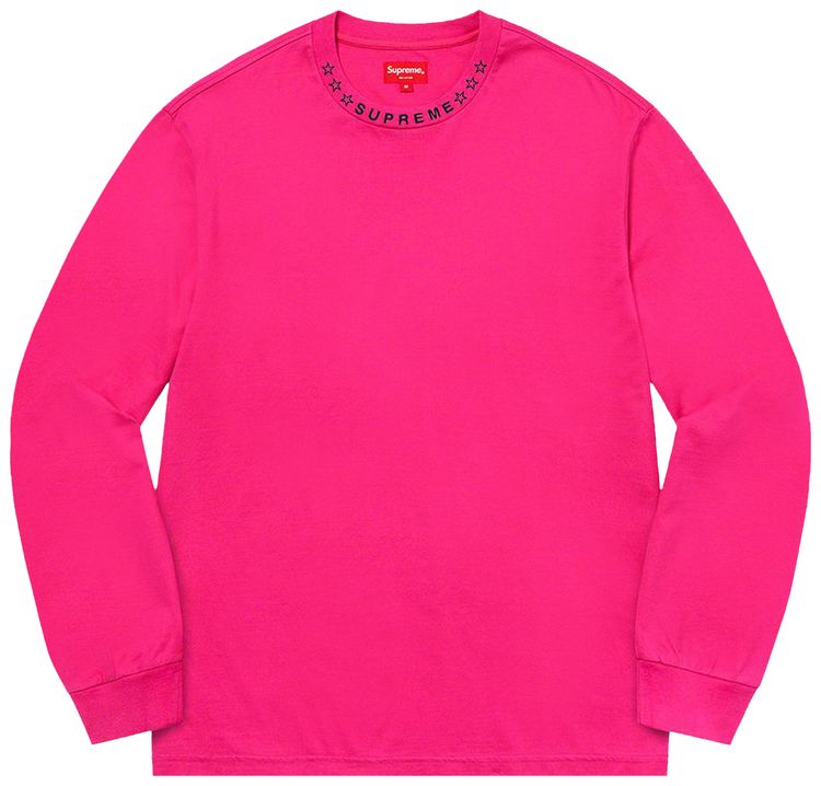 

Топ Supreme Stars Collar Long-Sleeve Top 'Magenta', фиолетовый