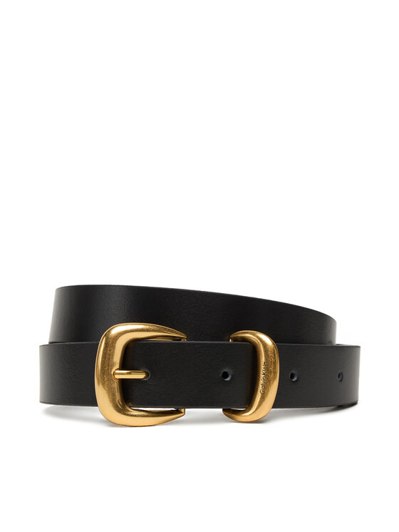 

Женский ремень Sarah 2 Piece Logo Buckle Belt LV04K7012G Calvin Klein, чёрный