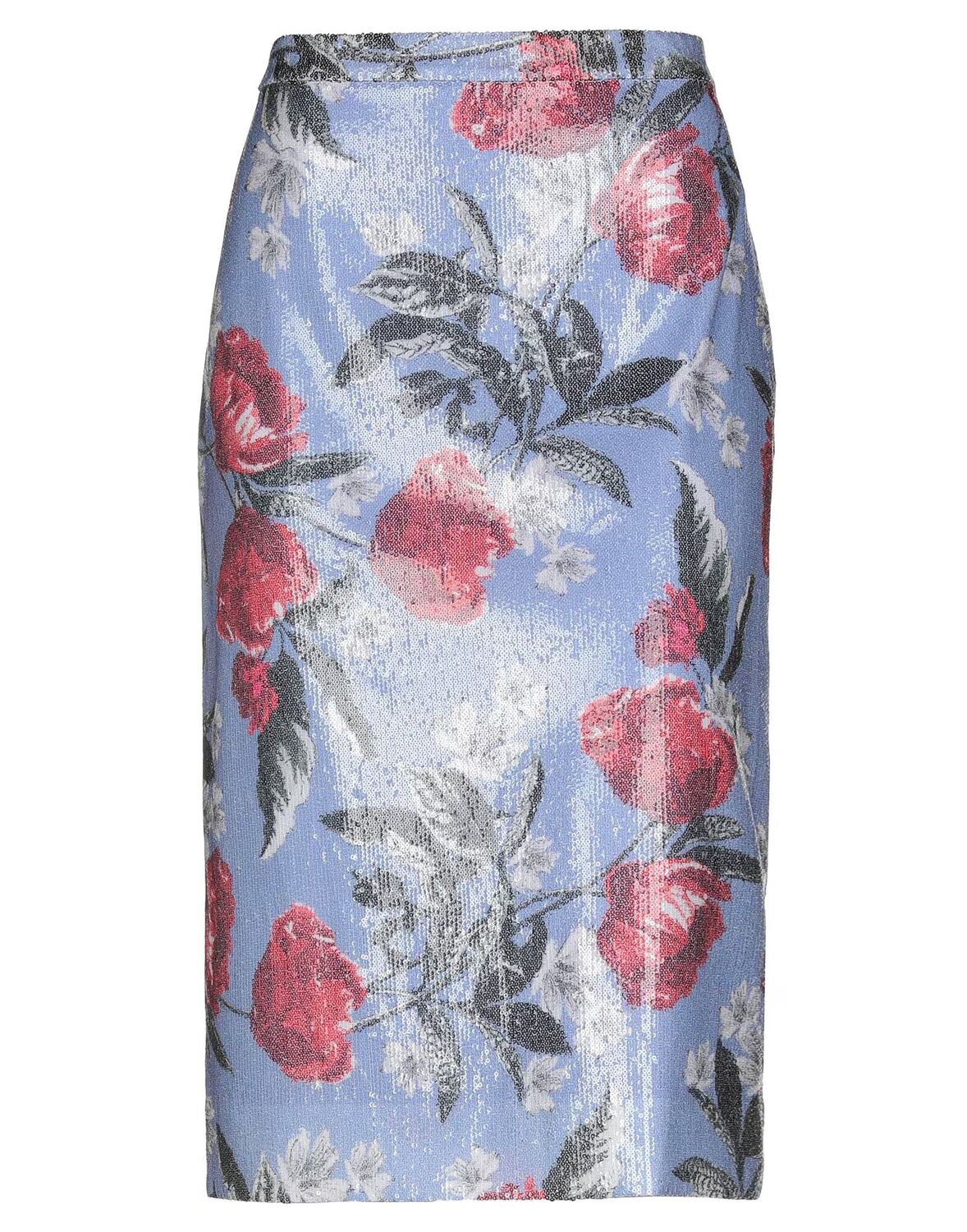 

Юбка миди Erdem, пастельно-голубой