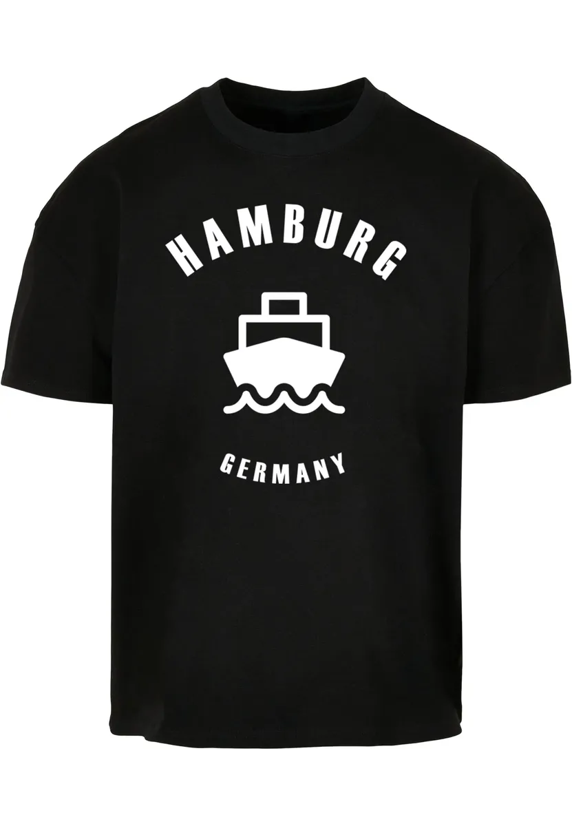 

Футболка Merchcode "Мужская футболка Merchcode Hamburg X Ultra Heavy Cotton Box ", черный