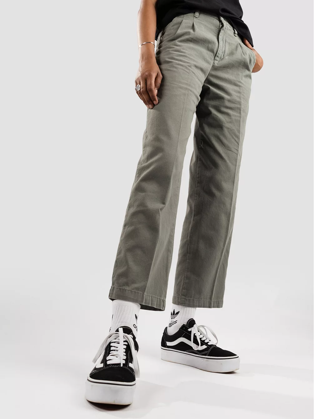 

Брюки-Кара Carhartt Wip, зеленый