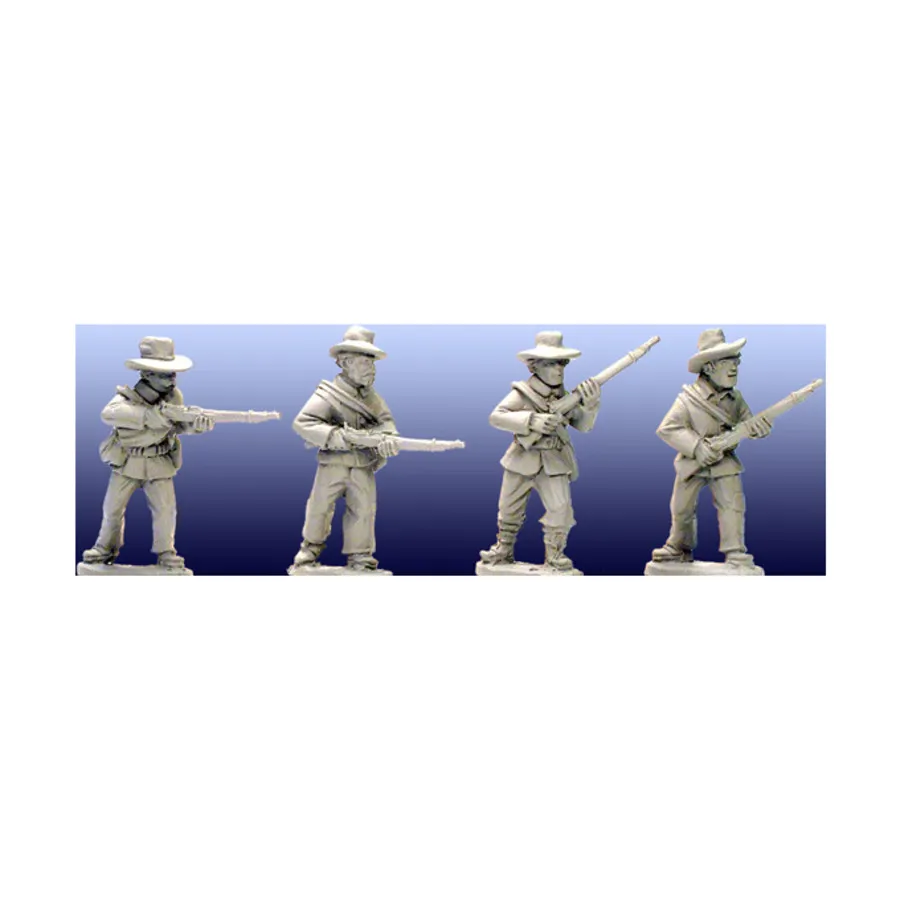 

Равнинная пехота II, Wild West Miniatures (Artizan Designs) (28mm)