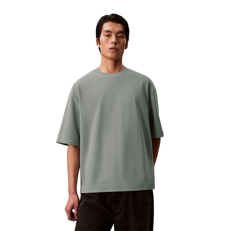 Футболка Pique Calvin Klein, YAF-Moon White — фото 3