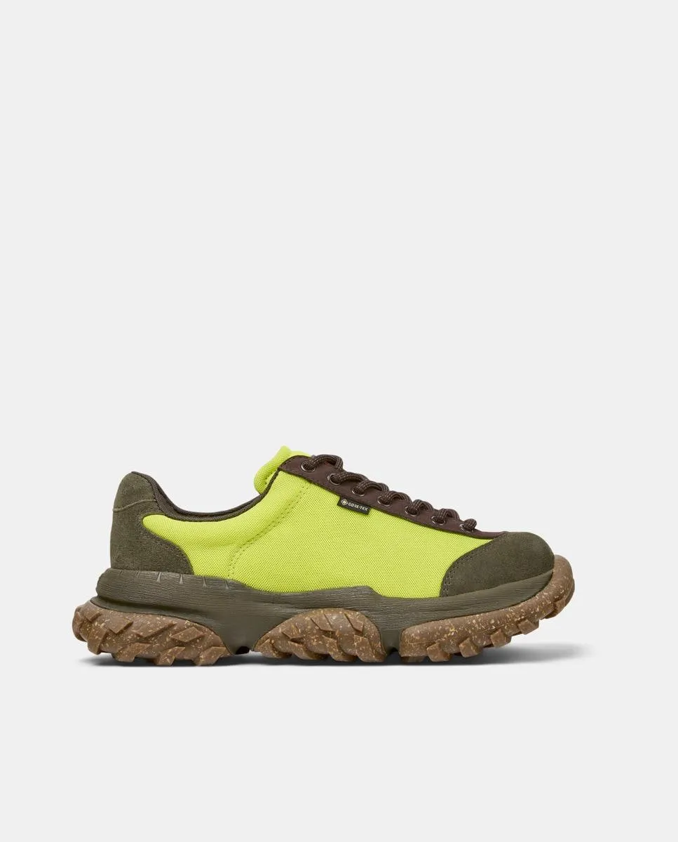 

Мужские спортивные кроссовки Karst Trek с шнуровкой и круглым носком Camper, зеленый