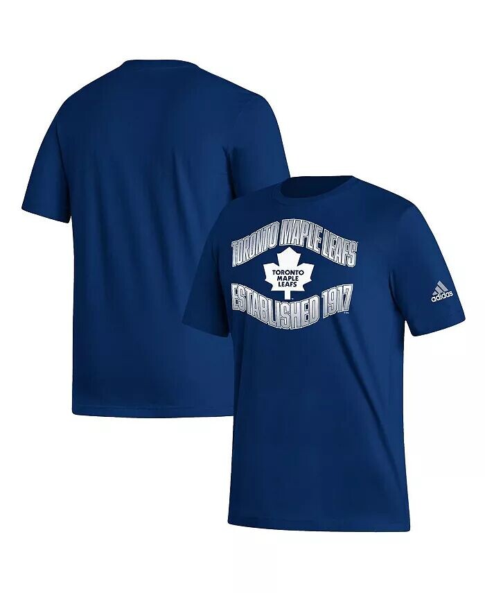 

Мужская синяя футболка Toronto Maple Leafs Fresh Team Classics Adidas