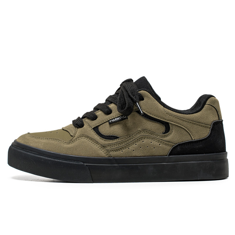 

Низкие, износостойкие, противоскользящие мужские кроссовки HUANQIU, Beige Gray