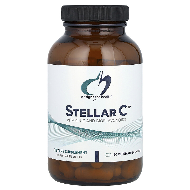 

Designs For Health, Stellar C , 90 вегетарианских капсул