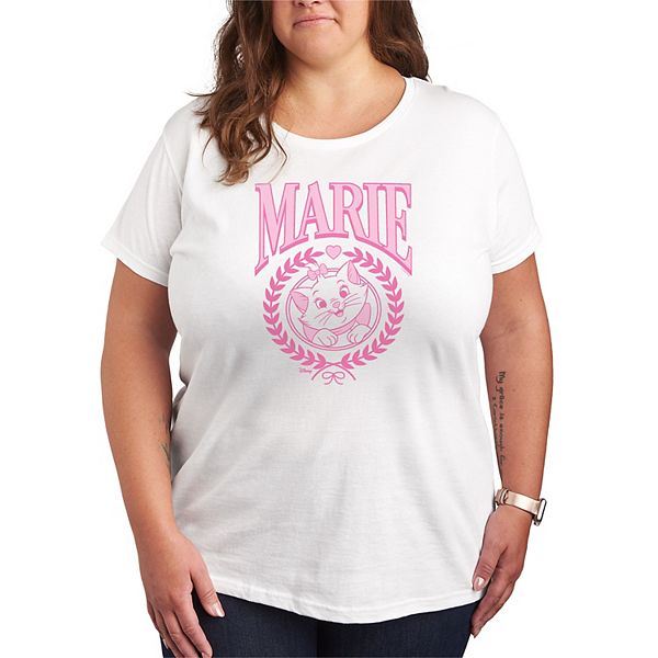

Футболка Plus size 's marie collegiate Disney