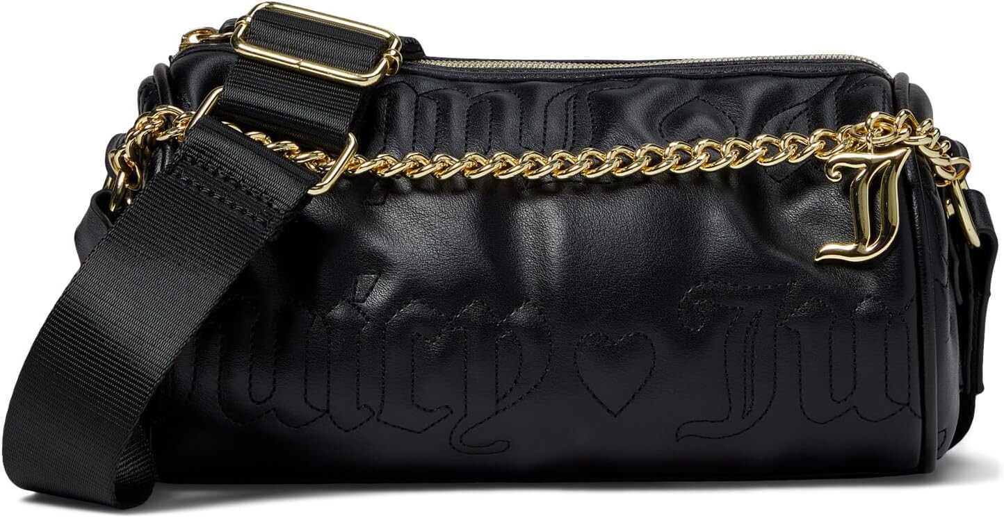 

Сумка кросс-боди Juicy Couture Juicy Puff Roll Bag Crossbody, черный