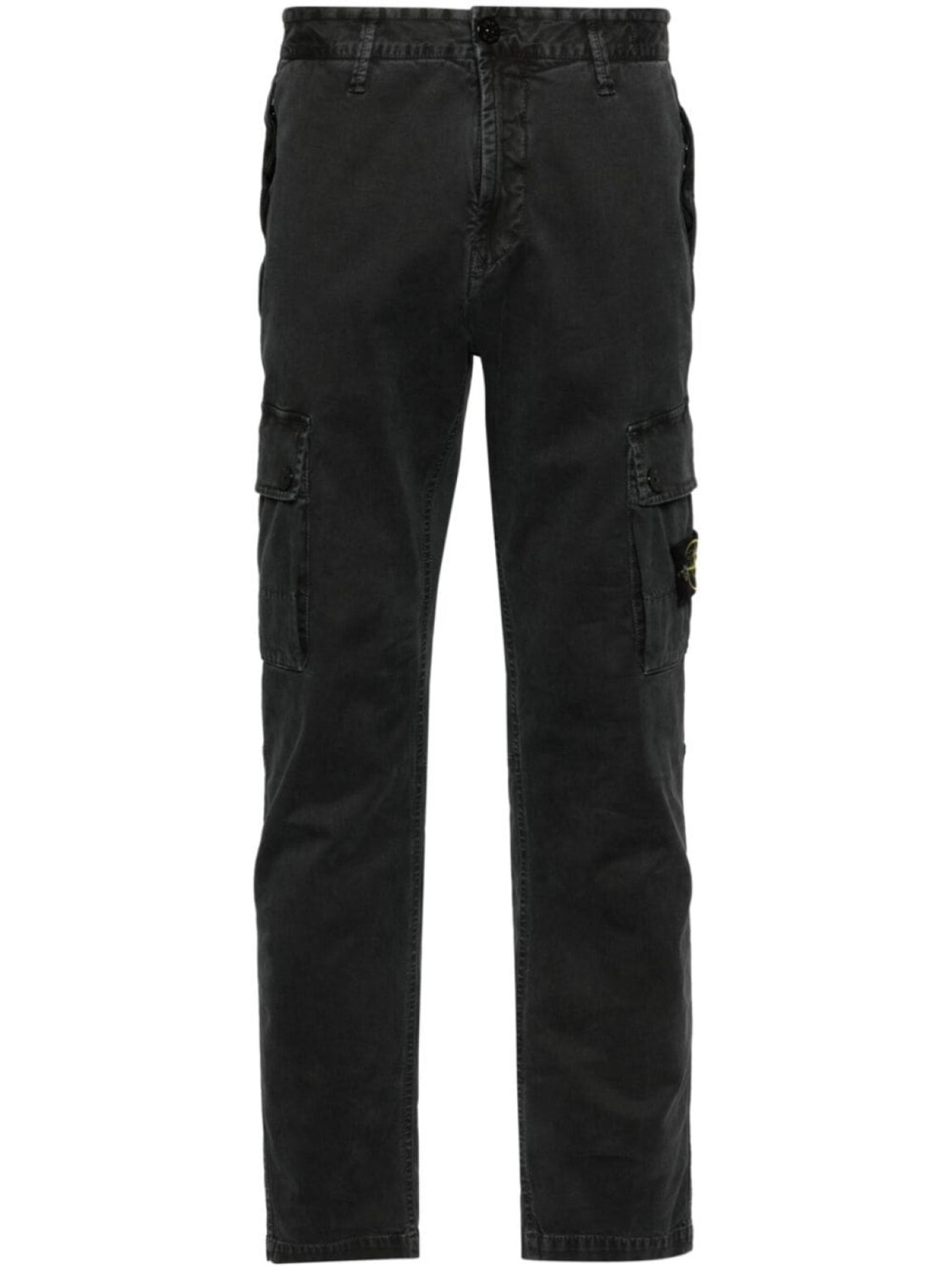 

Stone Island брюки карго с нашивкой Compass, серый