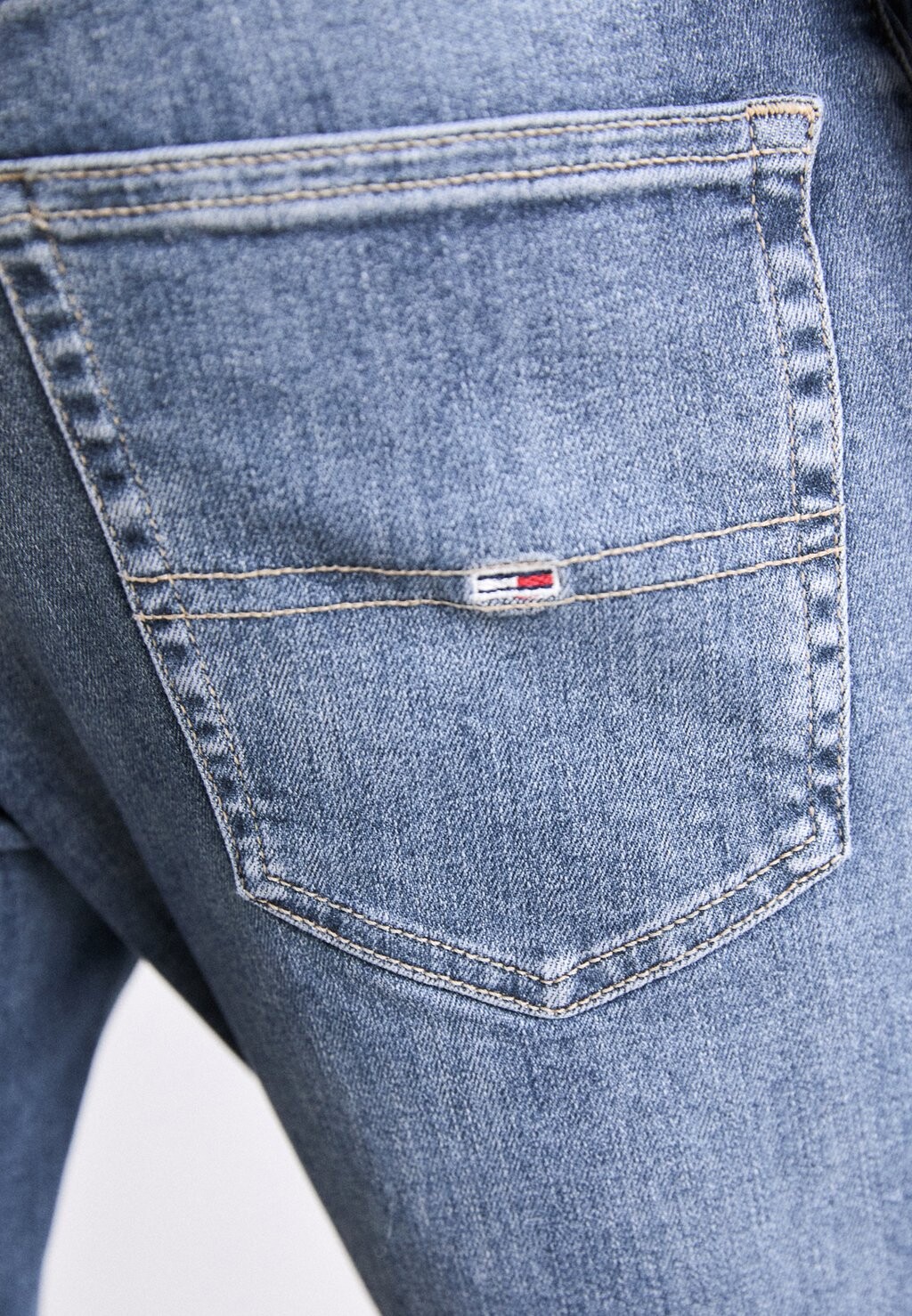 

Джинсы зауженного кроя AUSTIN SLIM Tommy Jeans, темно-синий деним