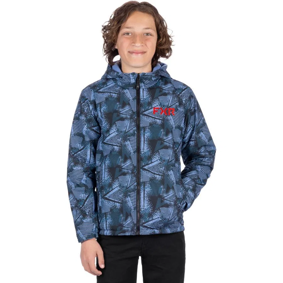Двусторонняя куртка для подростков Fxr, Element Blue Hazard