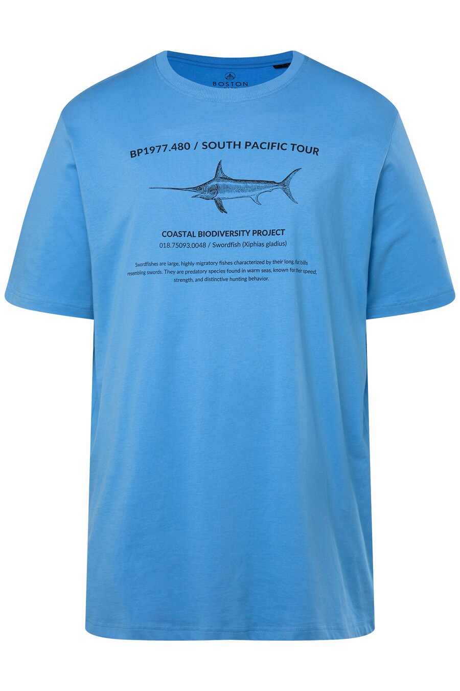 

Рубашка Boston Park, цвет marine blue/Sky blue