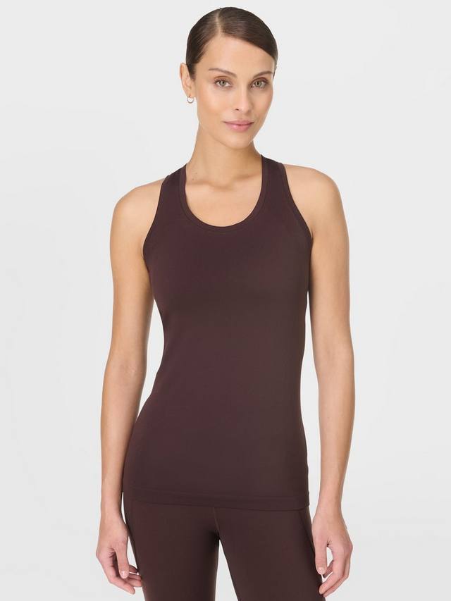 

Беспрошивной топ Athlete для тренировок Sweaty Betty, Sable Brown