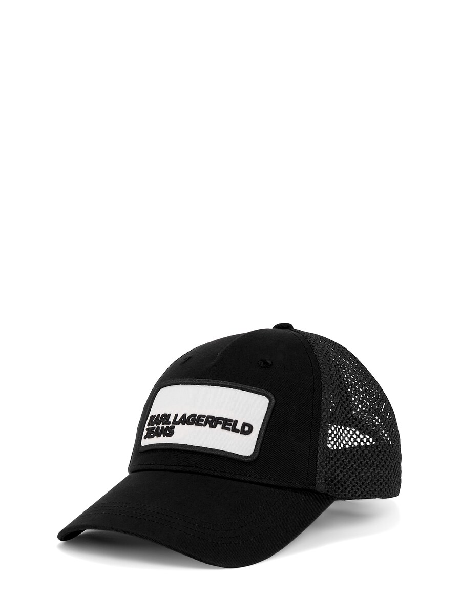 

Бейсболка KARL LAGERFELD JEANS NETZSTOFF-KAPPE MIT KLJ-LOGO, черный