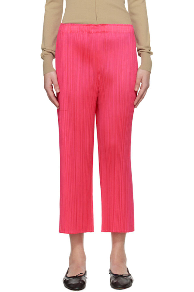 

Розовые брюки Monthly Colors March PLEATS PLEASE ISSEY MIYAKE
