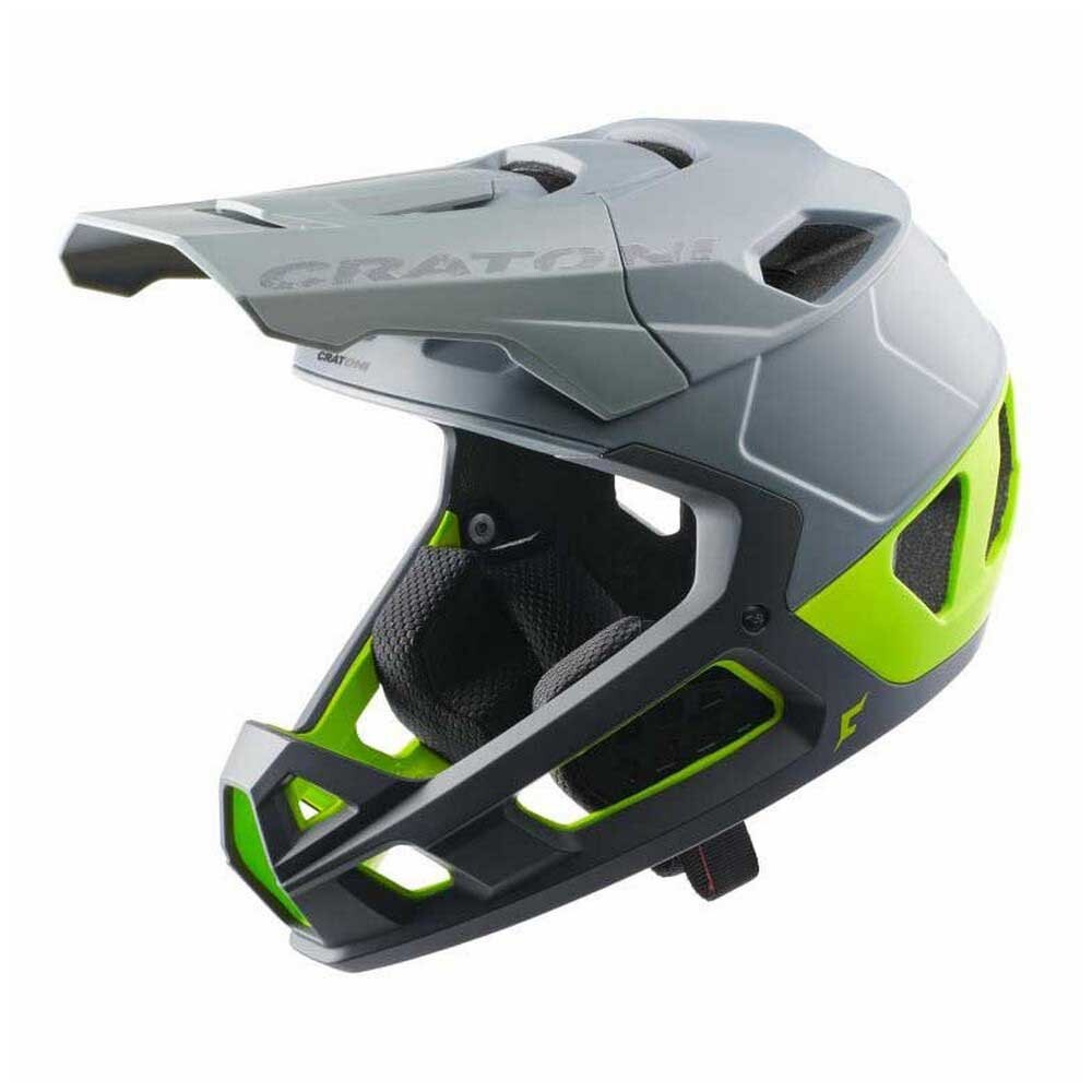 

Велосипедный шлем Cratoni Interceptor 2.0 downhill, серый