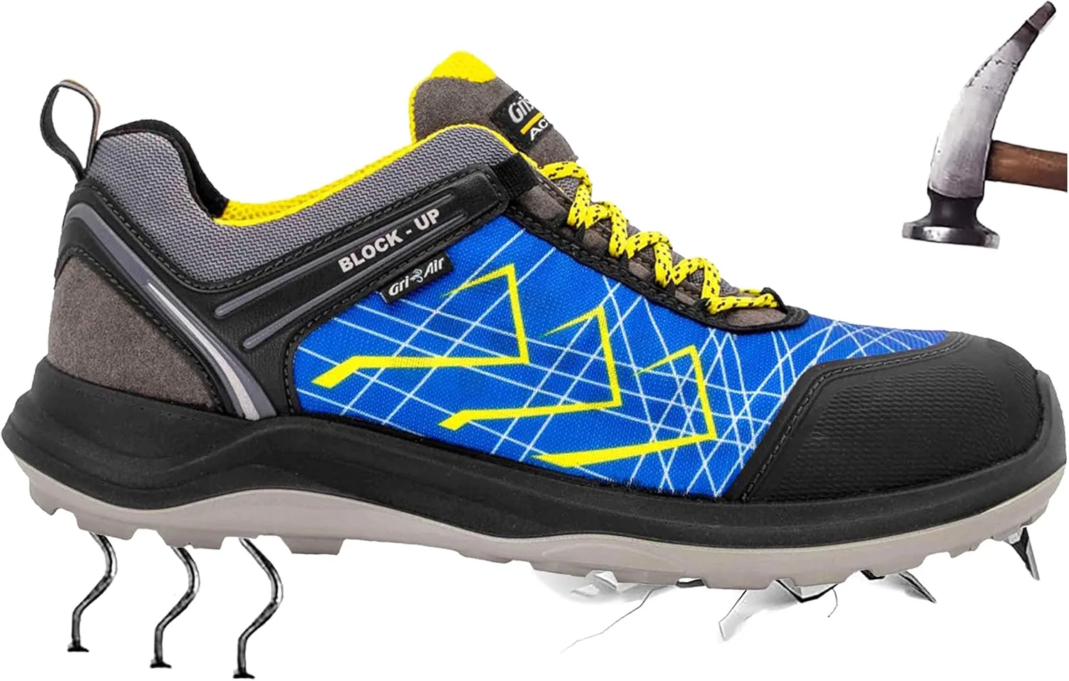Защитные рабочие ботинки Digitex Activ Pro Speed для Grisport S1P, спортивный дизайн, синий цвет Generisch