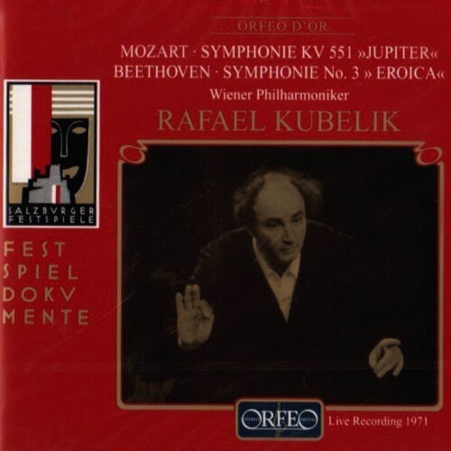 

CD диск Mozart / Beethoven / Kubelik / Wiener Phil: Symphony 41 in C Major / Symphony 3 in E Flat Major