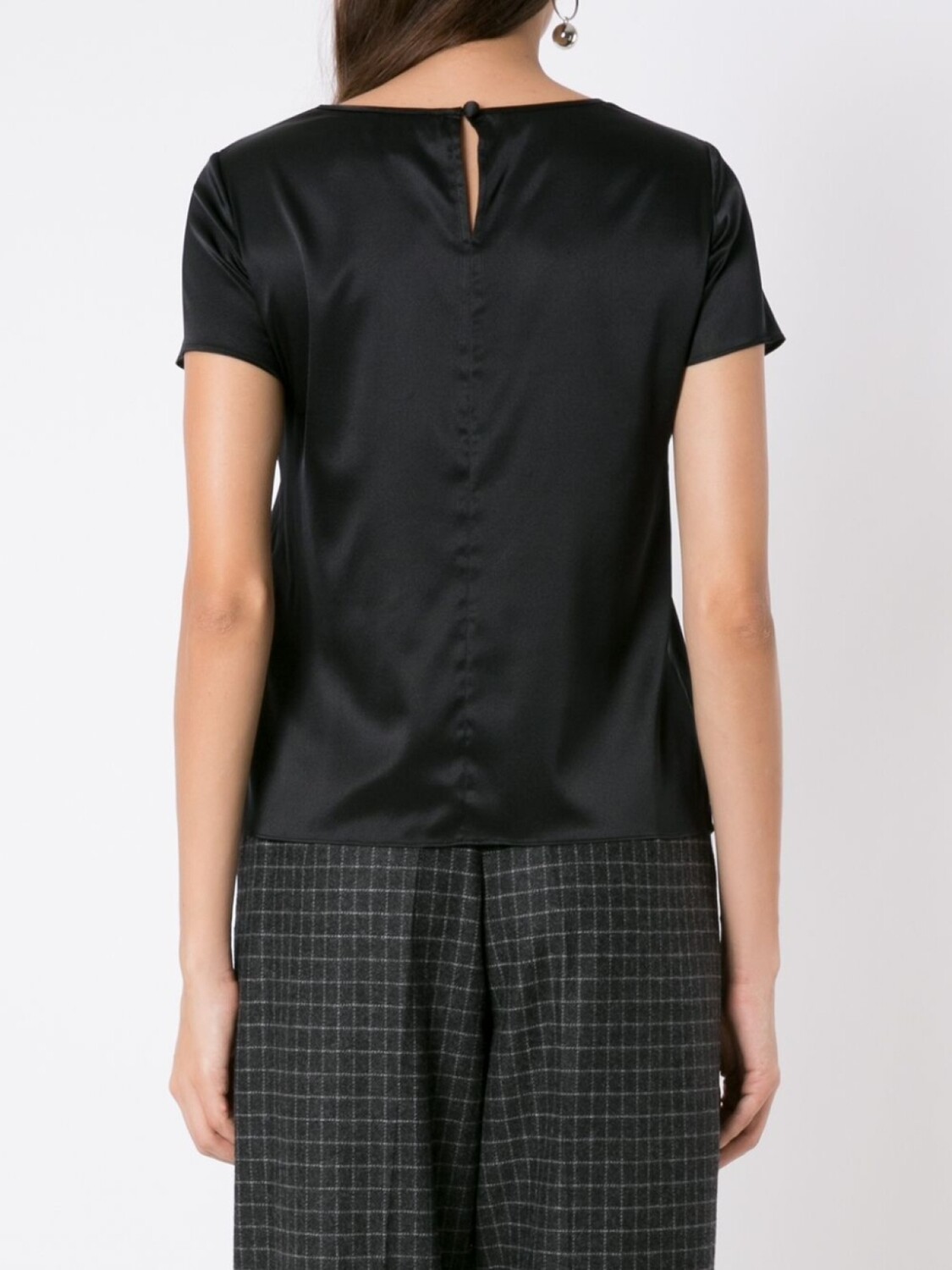 Emporio Armani футболка с круглым вырезом, черный — фото 4
