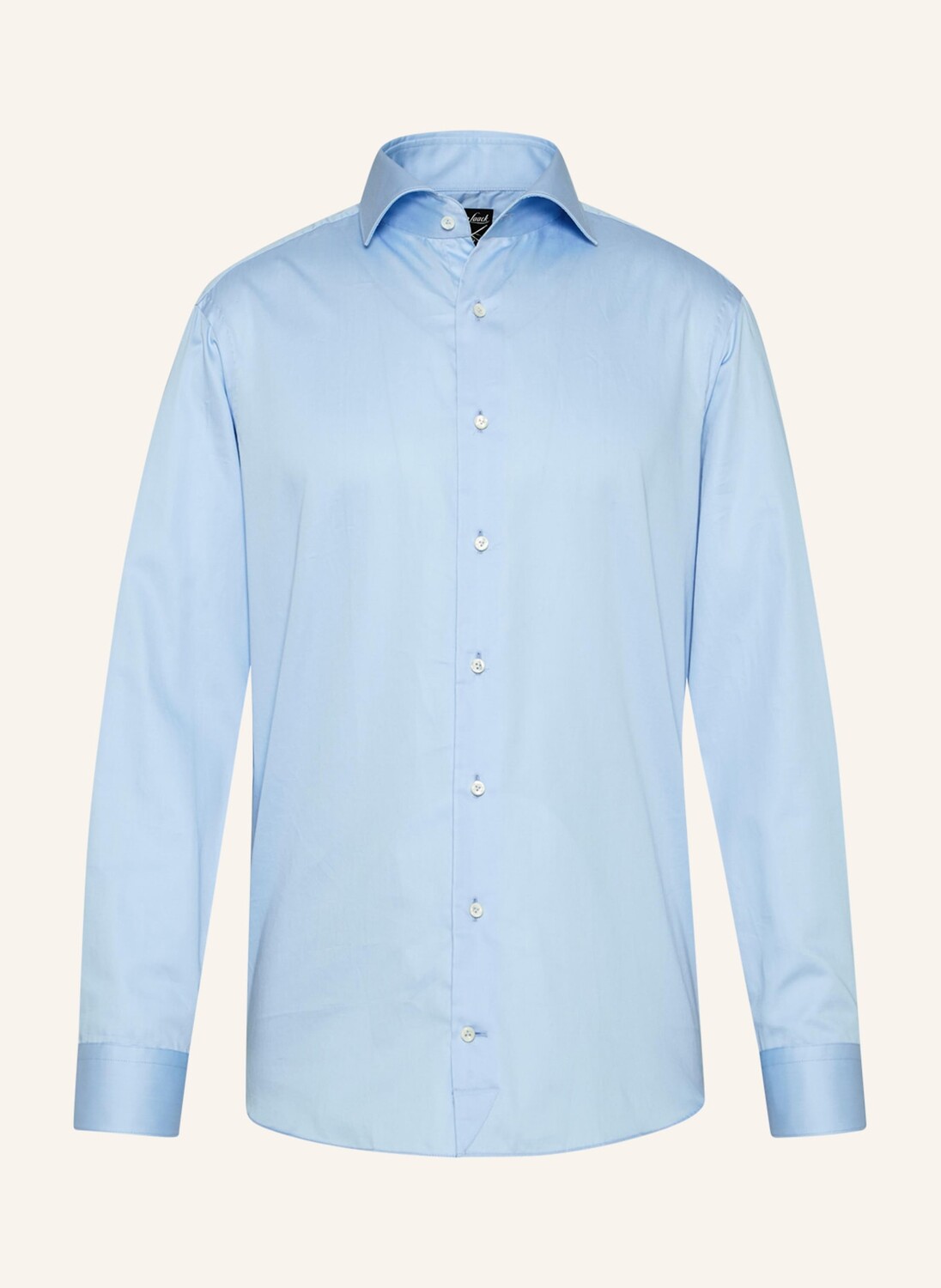 

Рубашка tailor fit с акулий воротником van Laack, синий
