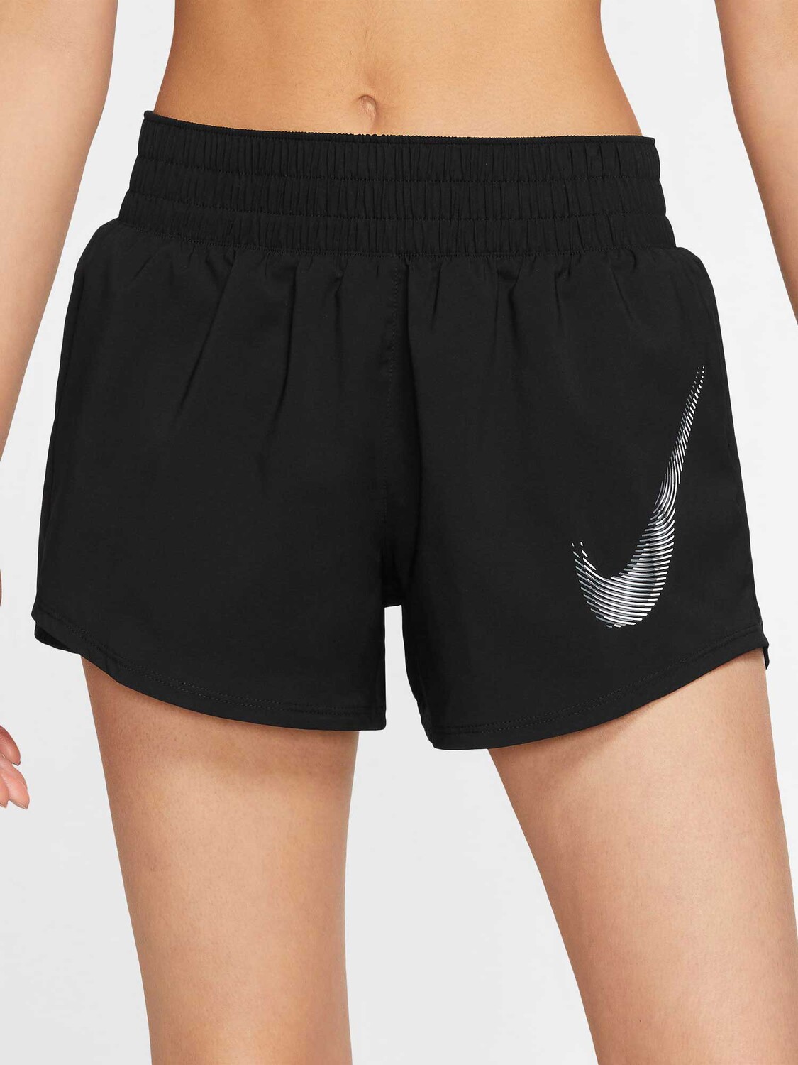 

Шорты Nike W NK ONE DF SWSH HBR SHORT, черный