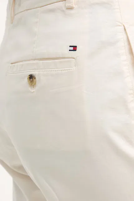 Брюки из эластичной ткани Tommy Hilfiger, бежевый — фото 4