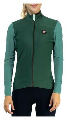 

Женская футболка с длинным рукавом LeBram Ventoux Uni Agave Green