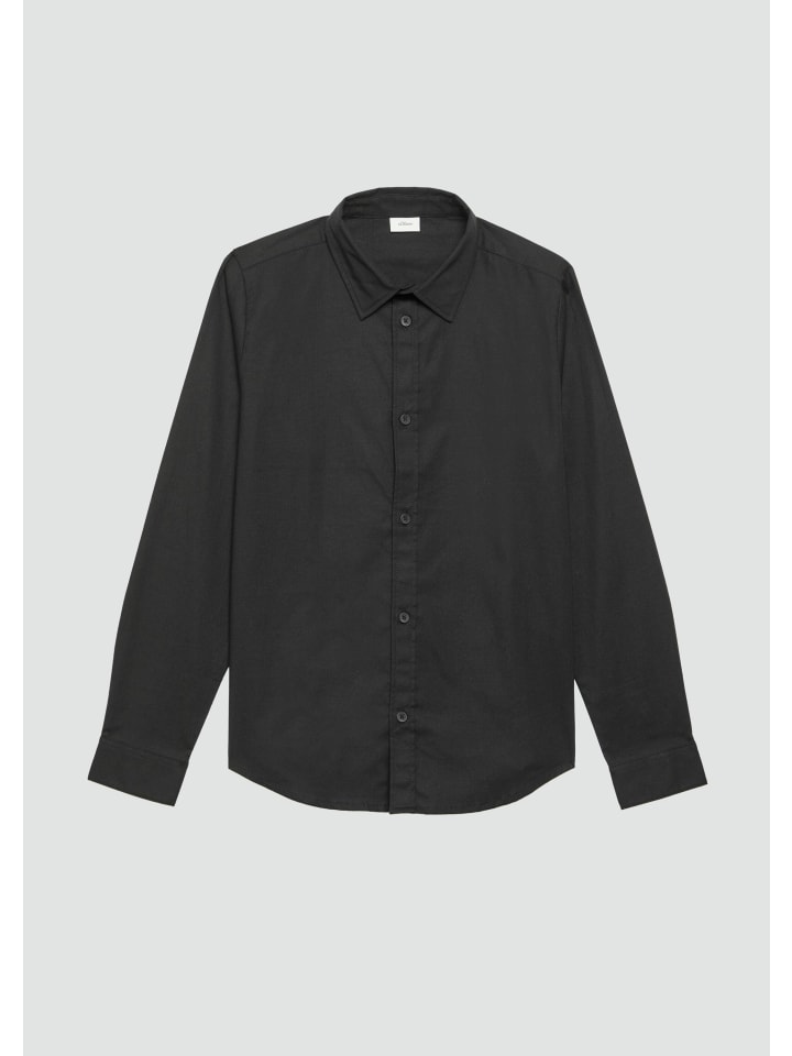 

Рубашка 9999_черная s.Oliver