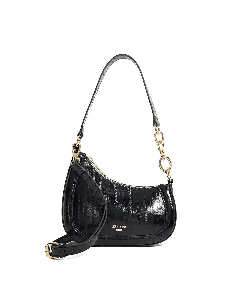 

Сумка через плечо Dune London Direction черного цвета