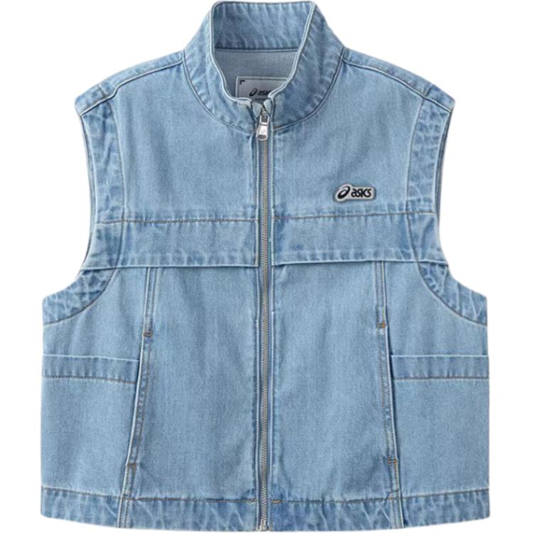 

Детский жилет с воротником стойкой Moderate ASICS, 5002 светло-синий
