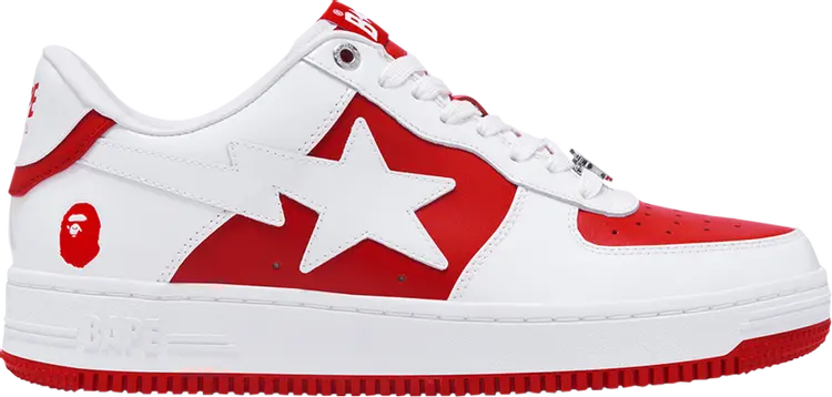 

Кроссовки Bapesta #6 'Patent Leather Pack - Red', красный