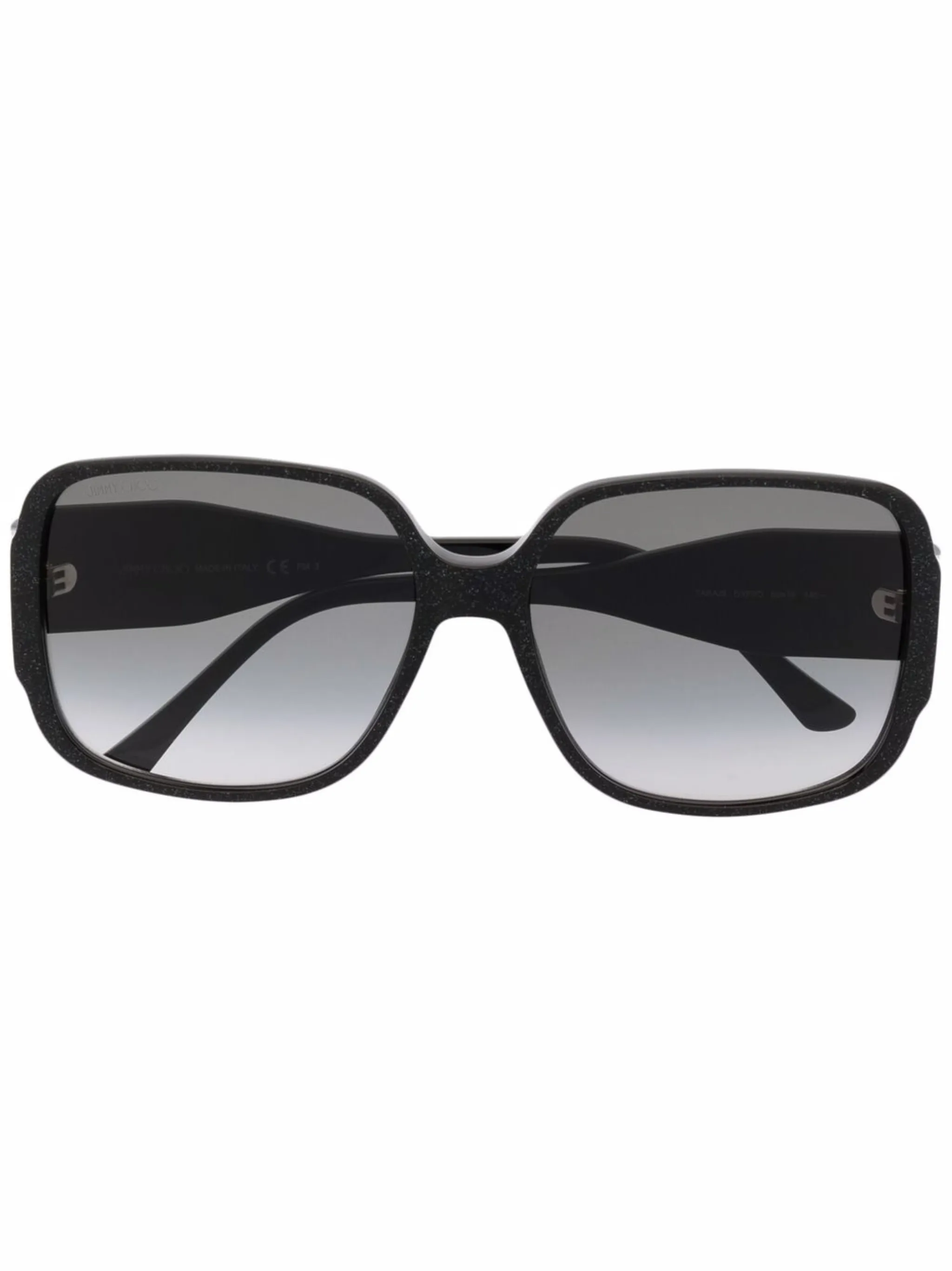 

Солнцезащитные очки в массивной оправе Jimmy Choo Eyewear, черный