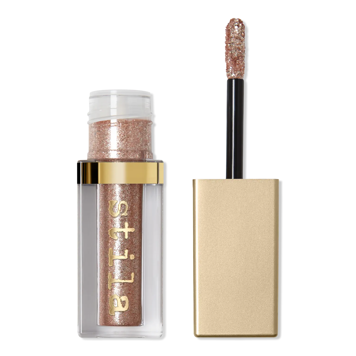 

Жидкие тени для век Glitter & Glowe Stila, Kitten Karma (champagne/silver and copper sparkle)